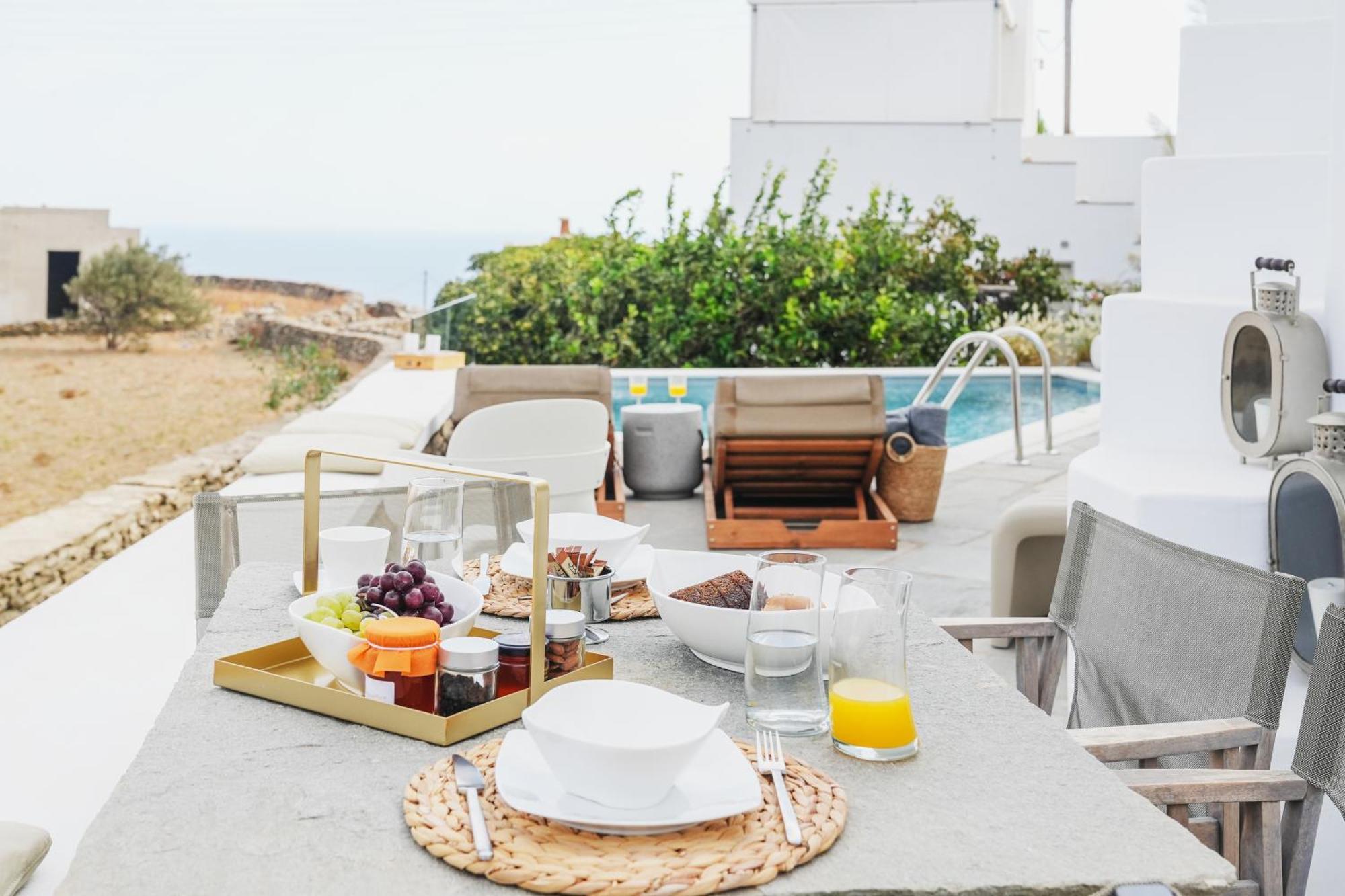 Villa Arades Sifnos With Private Pool Apollonía Zewnętrze zdjęcie