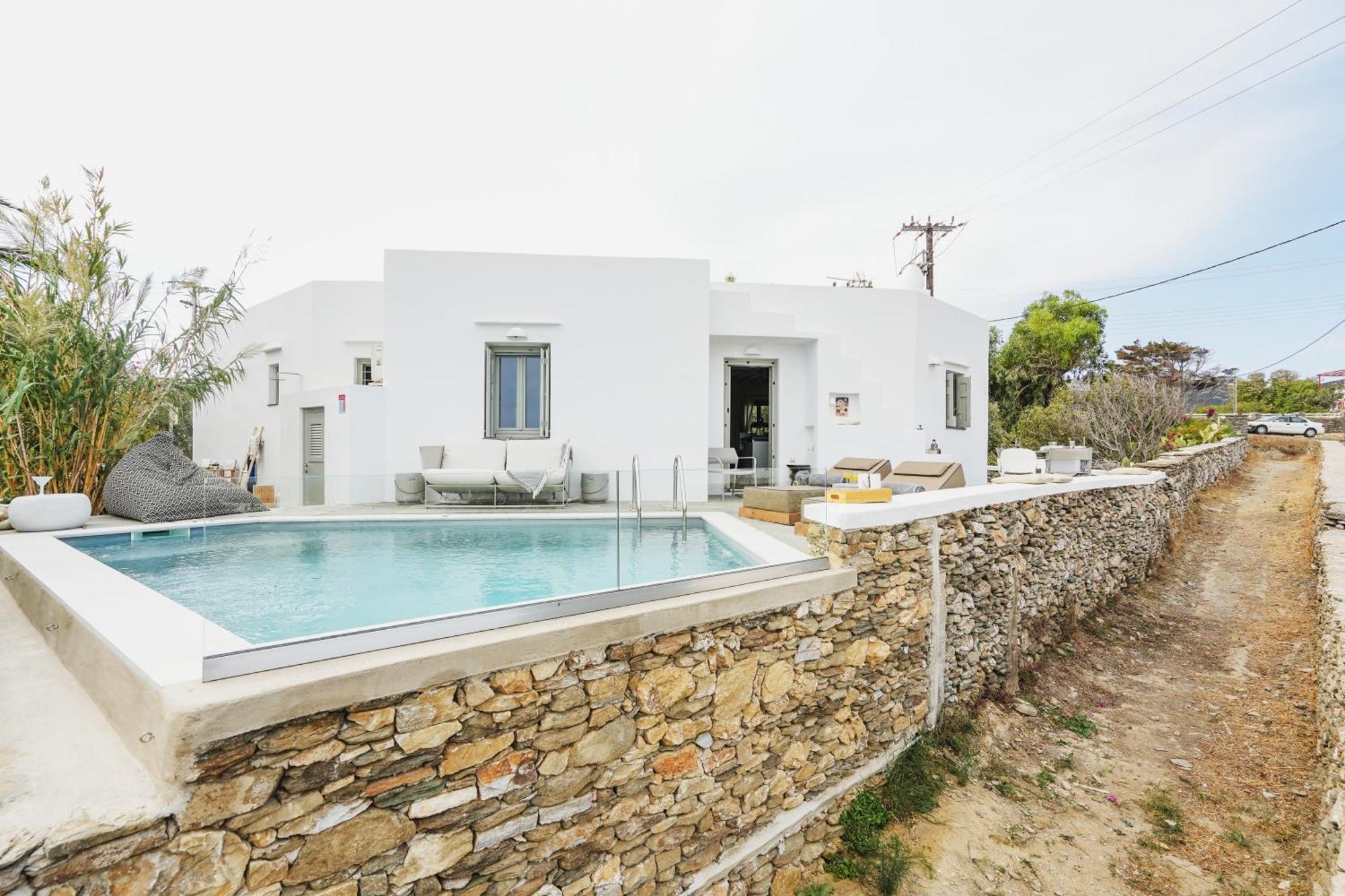 Villa Arades Sifnos With Private Pool Apollonía Zewnętrze zdjęcie